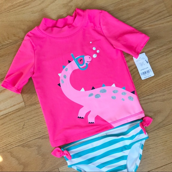carter's dinosaur swimsuit